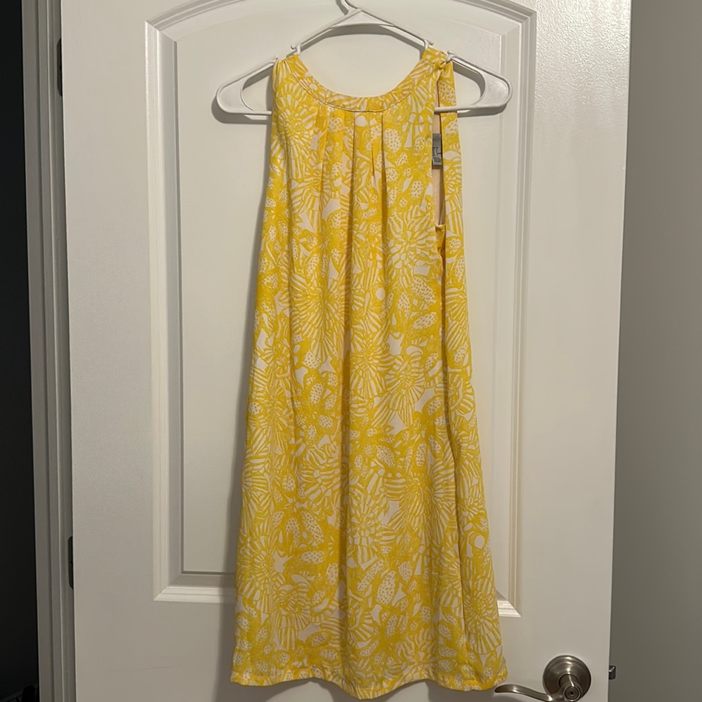 H&M yellow sun dress